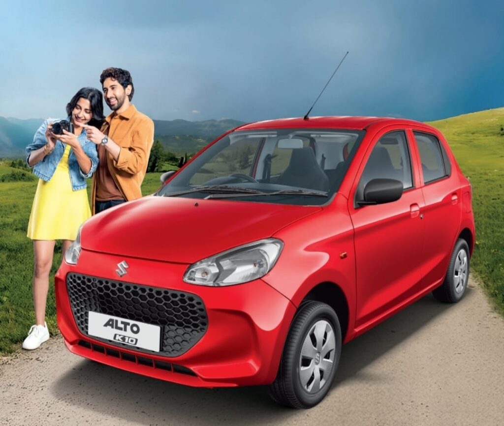 The Alto K10 is one of the most affordable cars available in India.