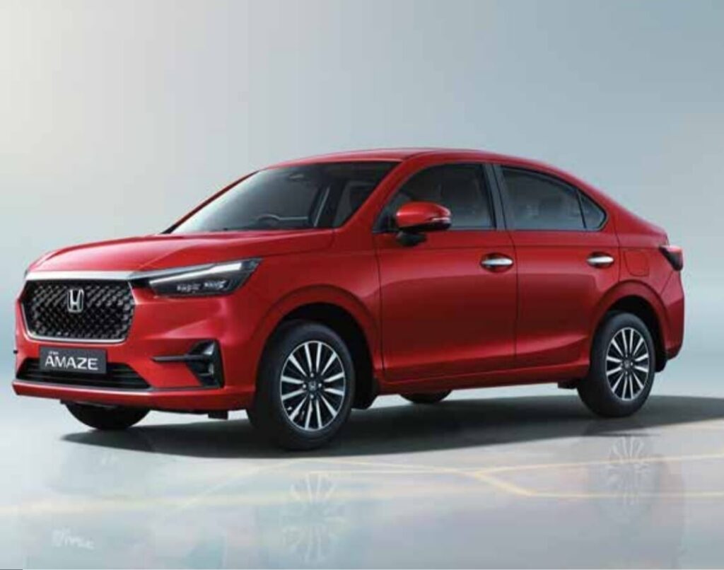 The Honda Amaze is one of the most popular sedans in India.