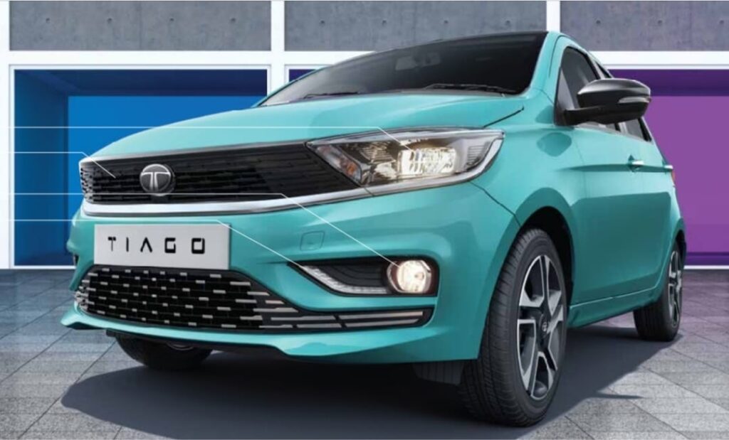 The Tata Tiago is known for its strong build quality and safety features.